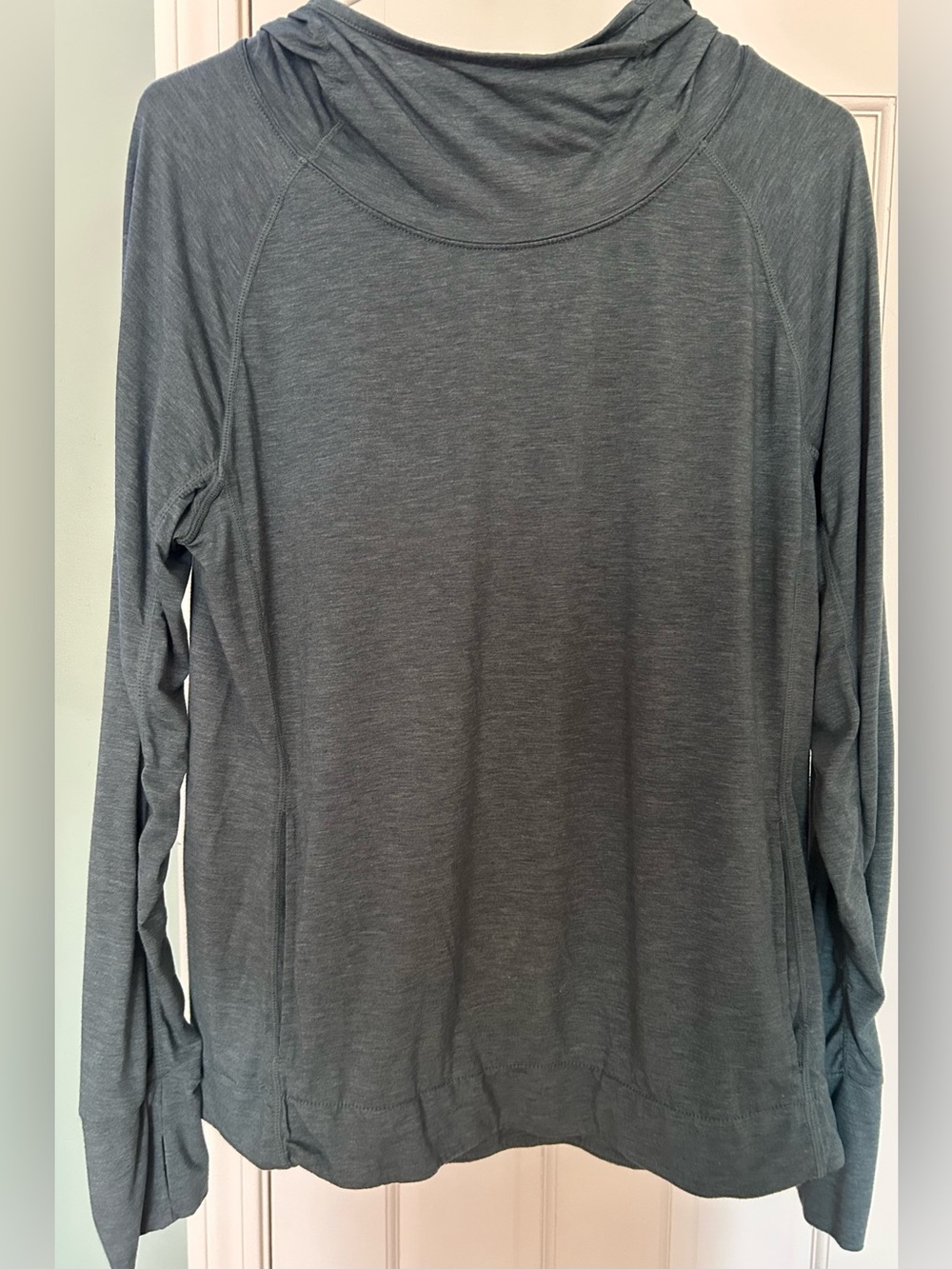 Women’s 90 Degrees By Reflex XL Athletic Lightweight Green Heathered Hoodie